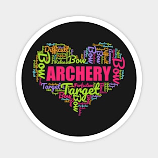 Archery for Girls Archer gifts for women graphic Magnet